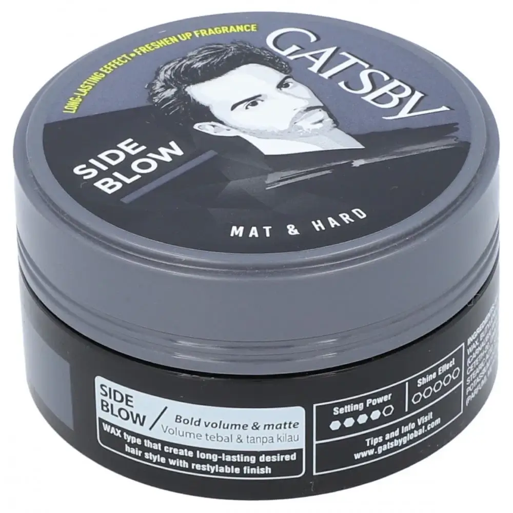 Gatsby Hair Styling Wax Mat And Hard 75 GM