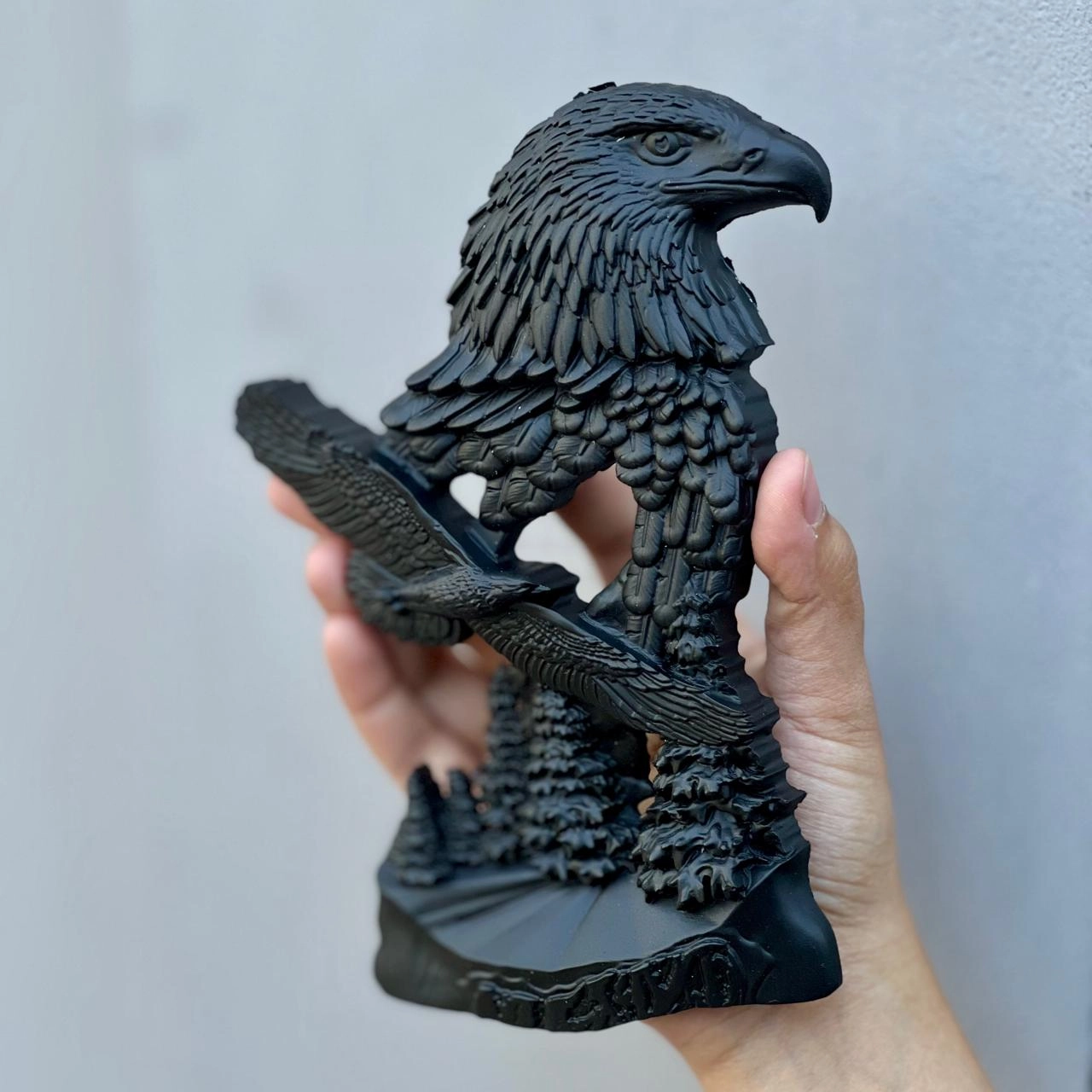 Eagle Sculpture Wall Decor Piece