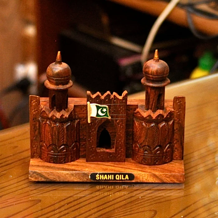 Wooden Shahi Qila Sculpture