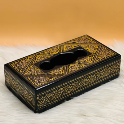 Laquer Art Tissue Box