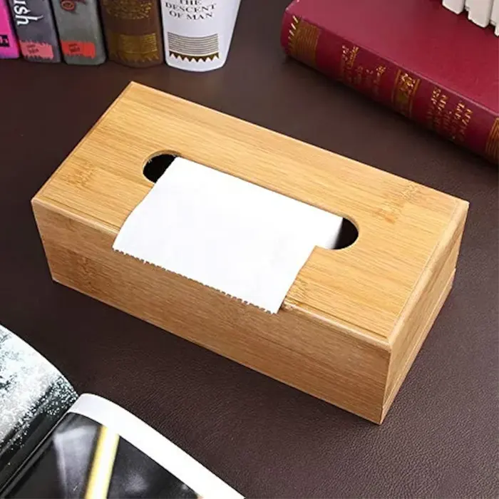 Bamboo Tissue Boxes