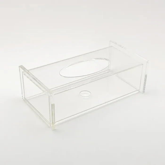 Elegant Clear Acrylic Tissue Box In Pakistan
