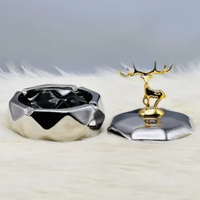 Deer Bedside Ceramic Ashtray