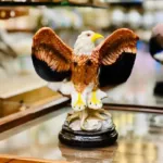Miniature Falcon Sculpture Art