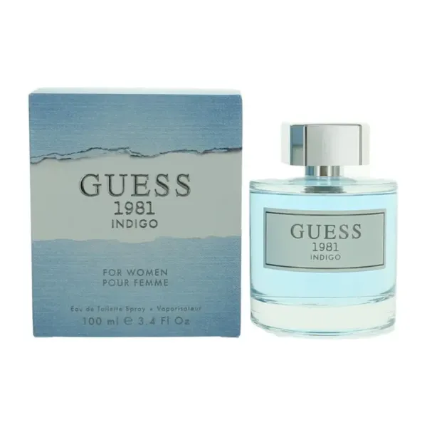 Guess 1981 Indigo Perfume/Edt For Ladies 100 Ml Guess 1981 Indigo Perfume/Edt For Ladies 100 Ml
